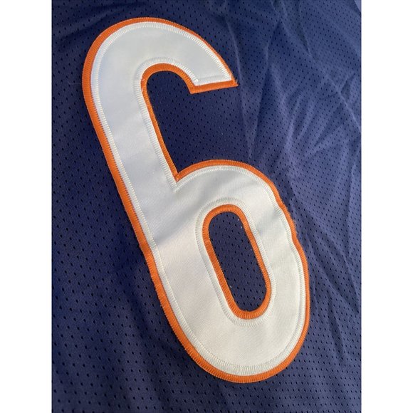 Reebok Authentic NFL Jersey Chicago Bears #6 Jay Cutler made in Korea Size 56 - Picture 12 of 12